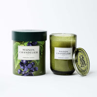 Bougie parfumée feuilles et baies de Cassis : Verdura Cassis