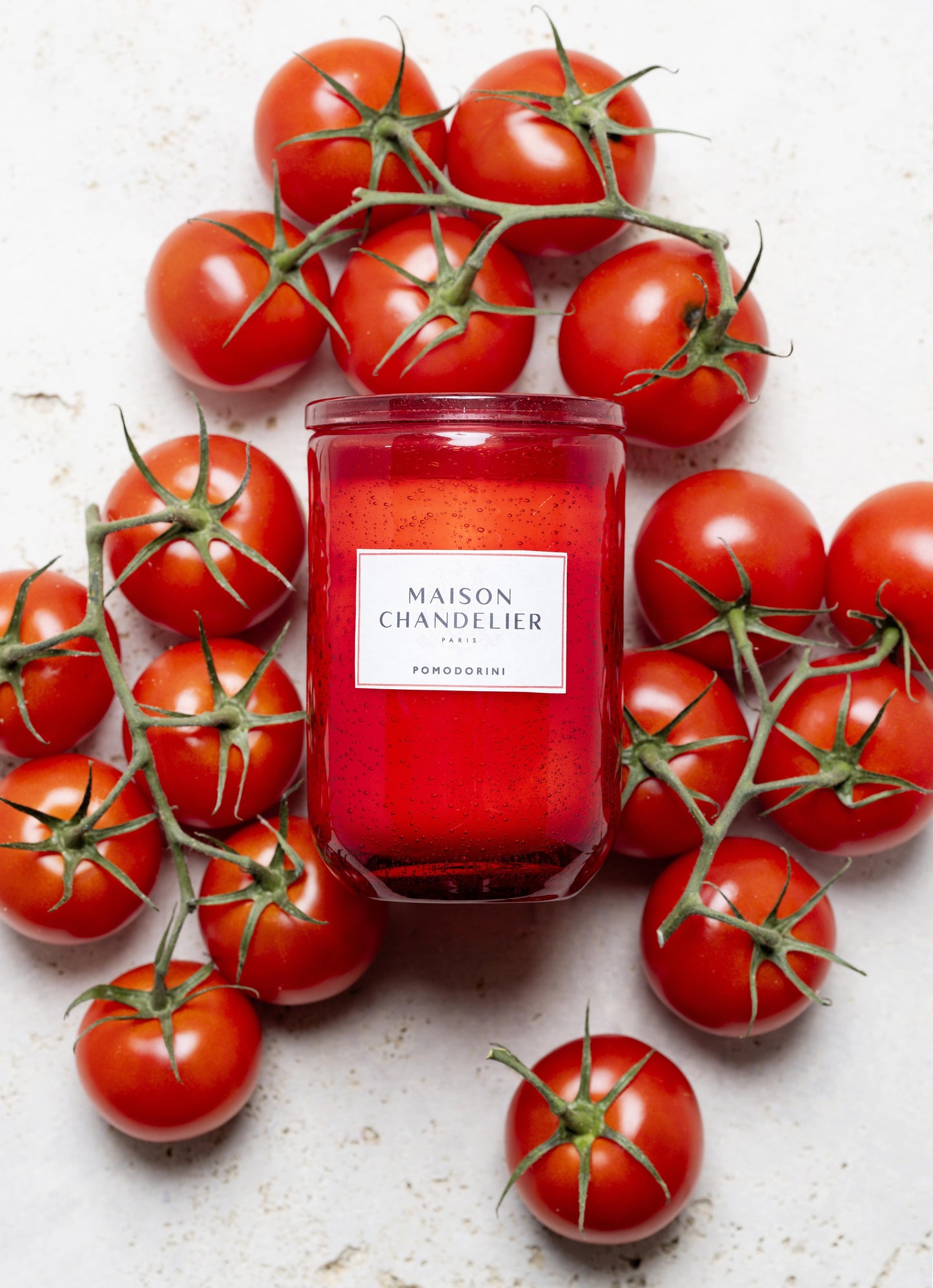 Bougie parfumée senteur feuille de tomates : Pomodorini
