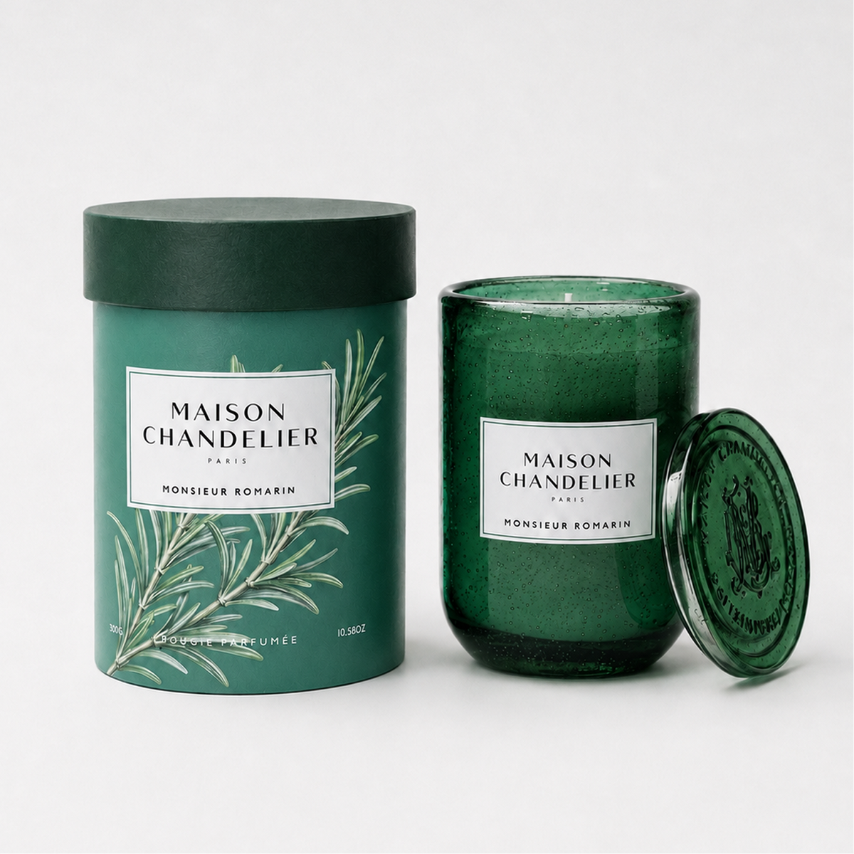 Bougie parfumée Monsieur Romarin