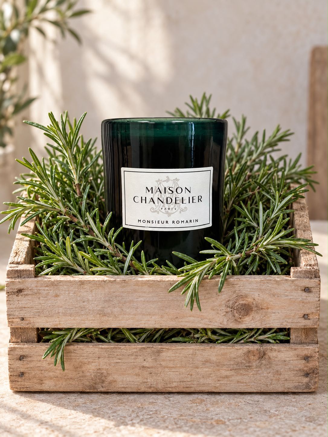 Bougie parfumée Monsieur Romarin